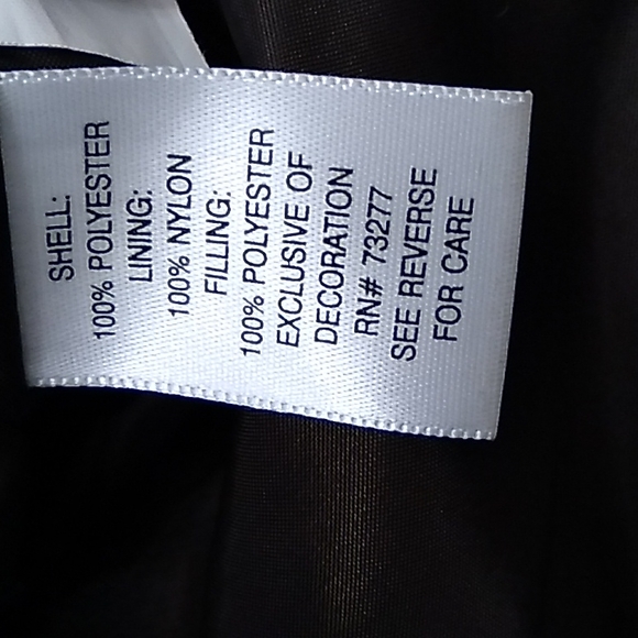 Sonoma Men's Brown Full-Zip Button Puffer Vest Jacket XLarge - Picture 5 of 5